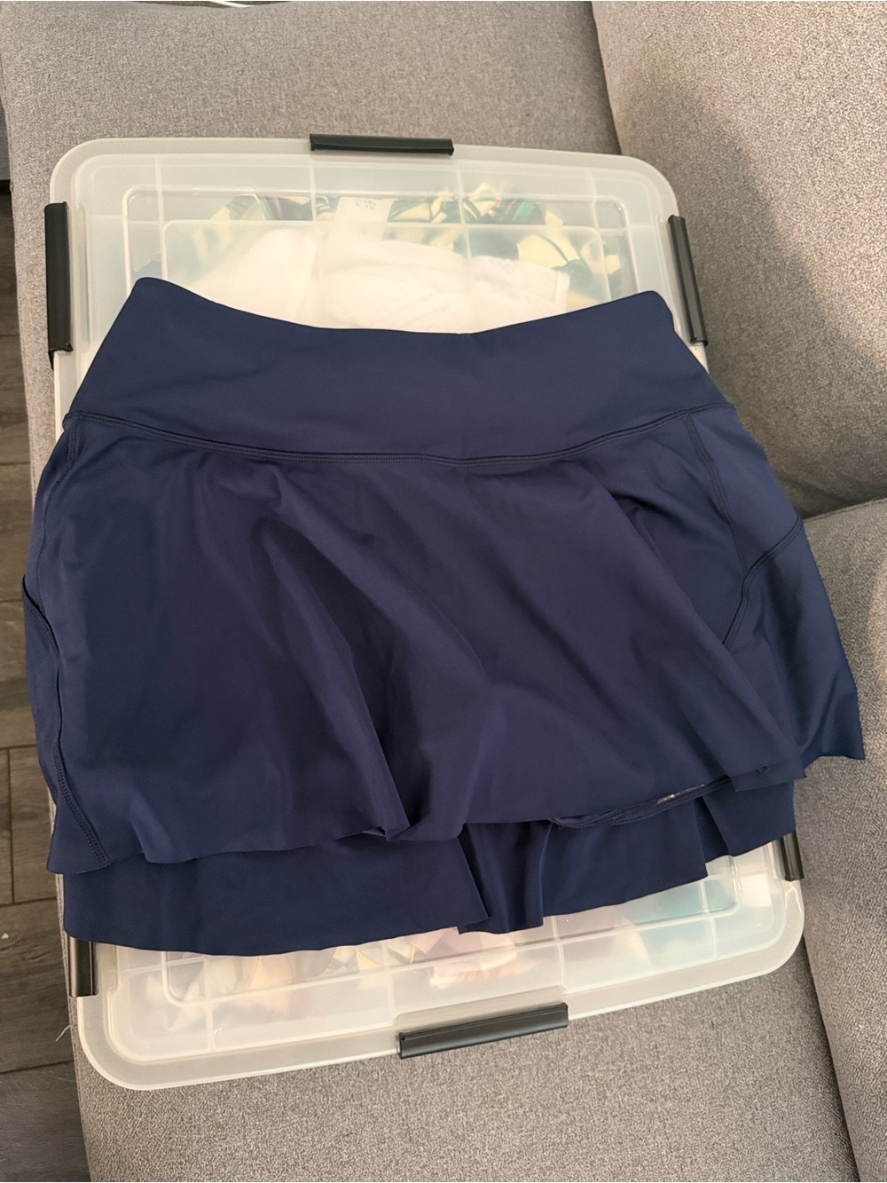 Women’s Ace Tennis Skort 13.5” in Navy - size medium